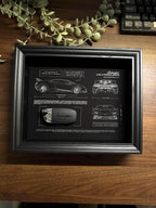 Lamborghini Huracán Blueprint & Key Frame