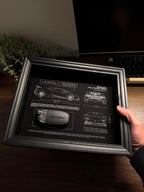 Lamborghini Huracán Blueprint & Key Frame