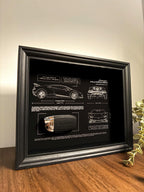 Lamborghini Huracán Blueprint & Key Frame