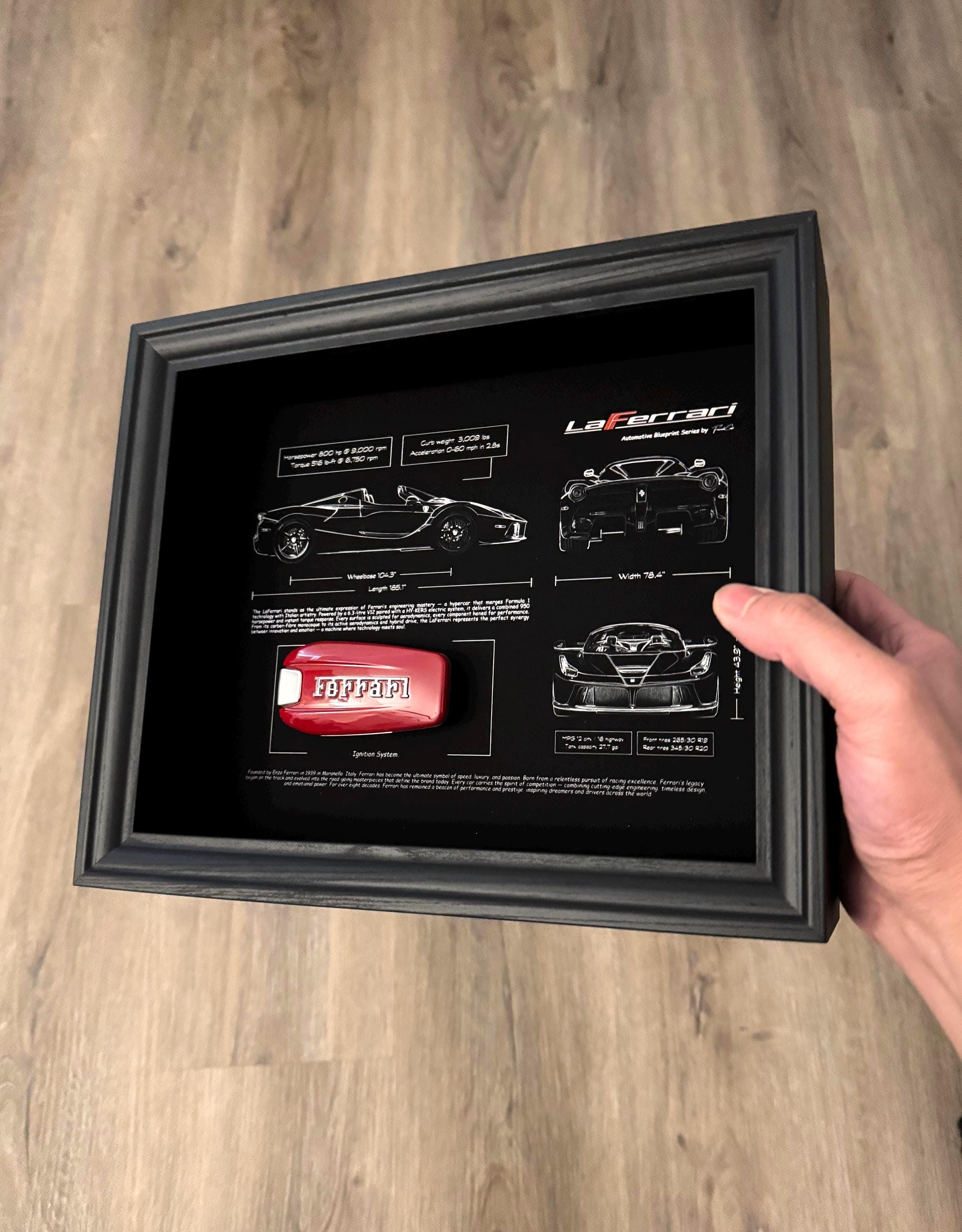 LaFerrari Blueprint & Key Frame