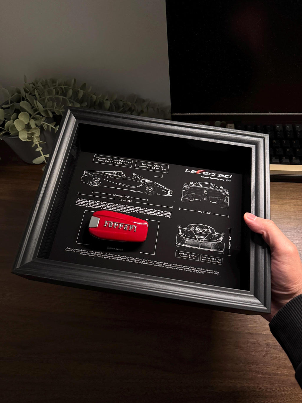 LaFerrari Blueprint & Key Frame