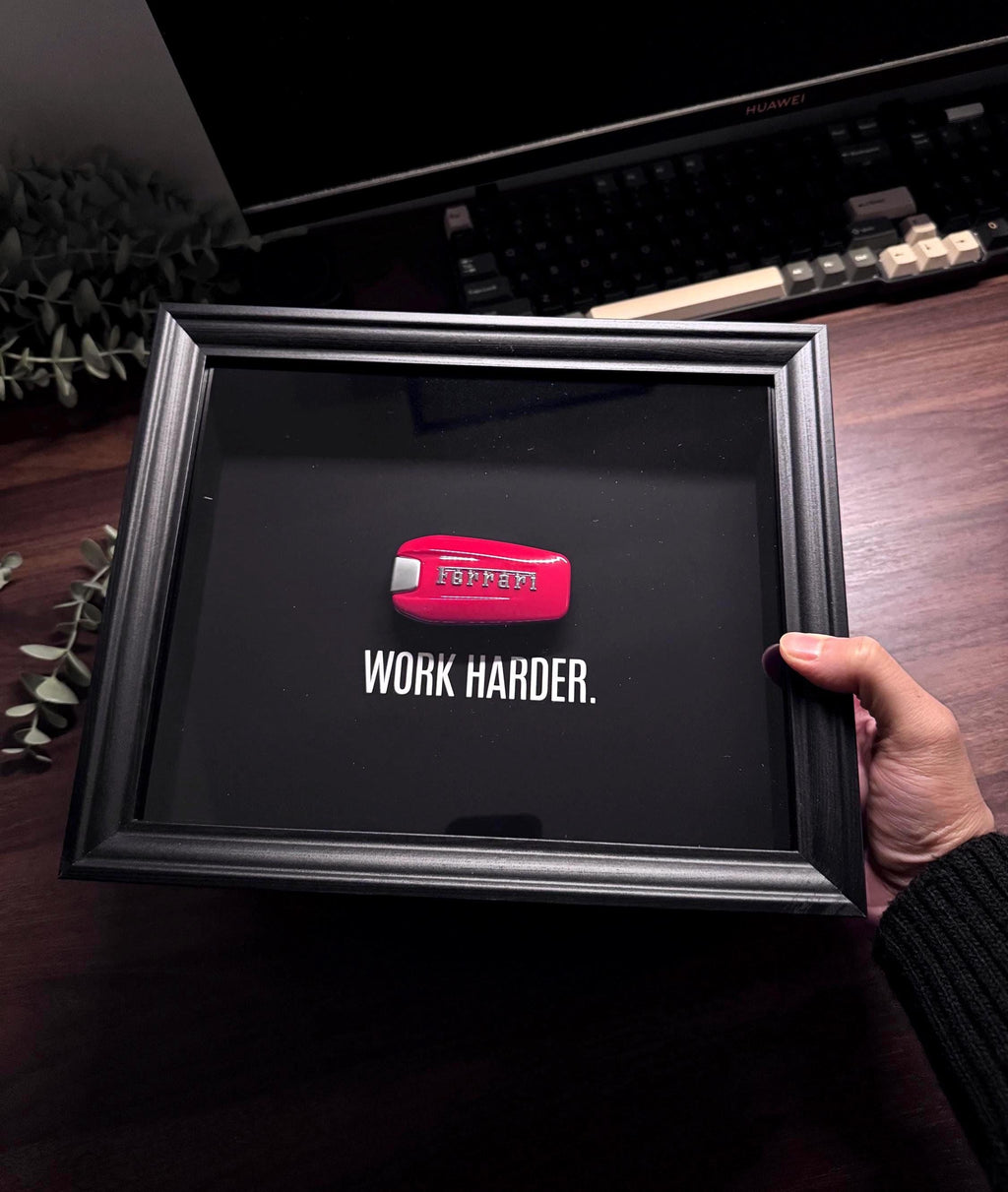 Ferrari Key Framed – WORK HARDER