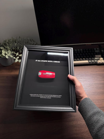 "It All Starts With A Dream" Frame - Ferrari Edition