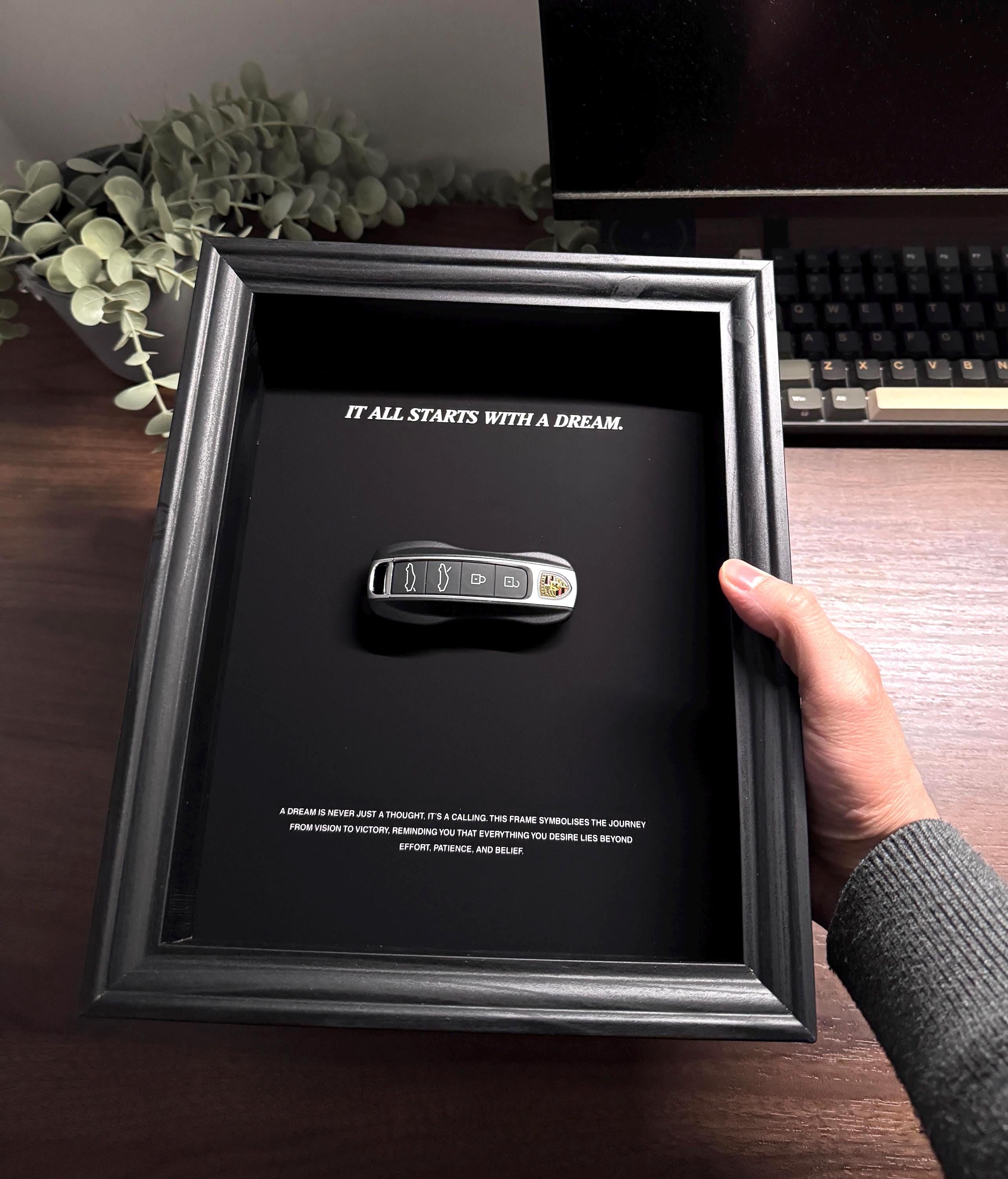 "It All Starts With A Dream" Frame - Porsche Edition