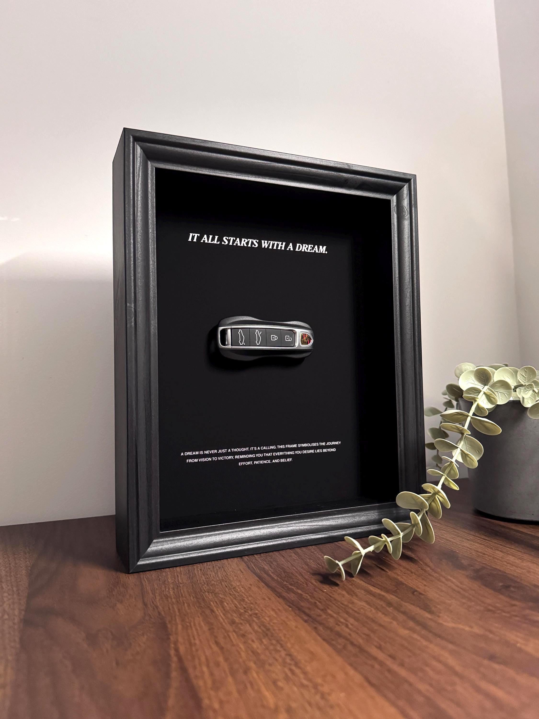 "It All Starts With A Dream" Frame - Porsche Edition