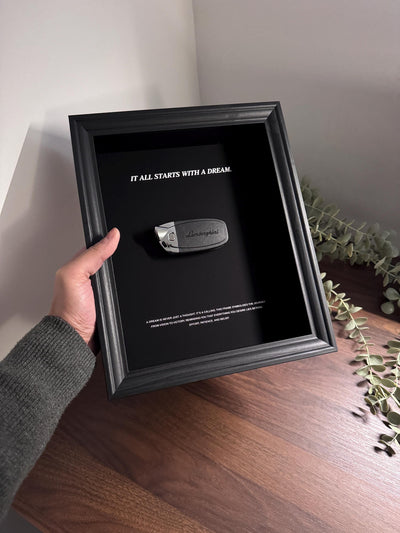 "It All Starts With A Dream" Frame - Lamborghini Edition