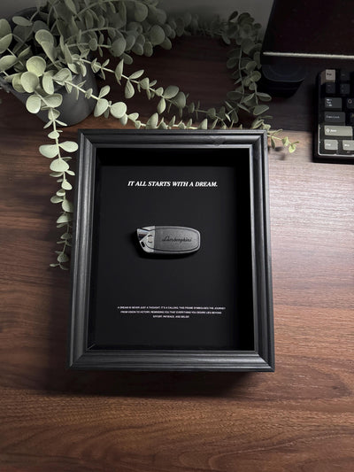 "It All Starts With A Dream" Frame - Lamborghini Edition