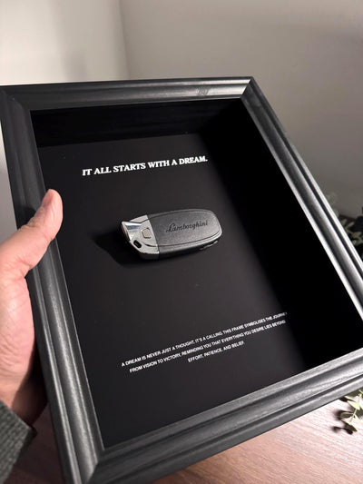 "It All Starts With A Dream" Frame - Lamborghini Edition
