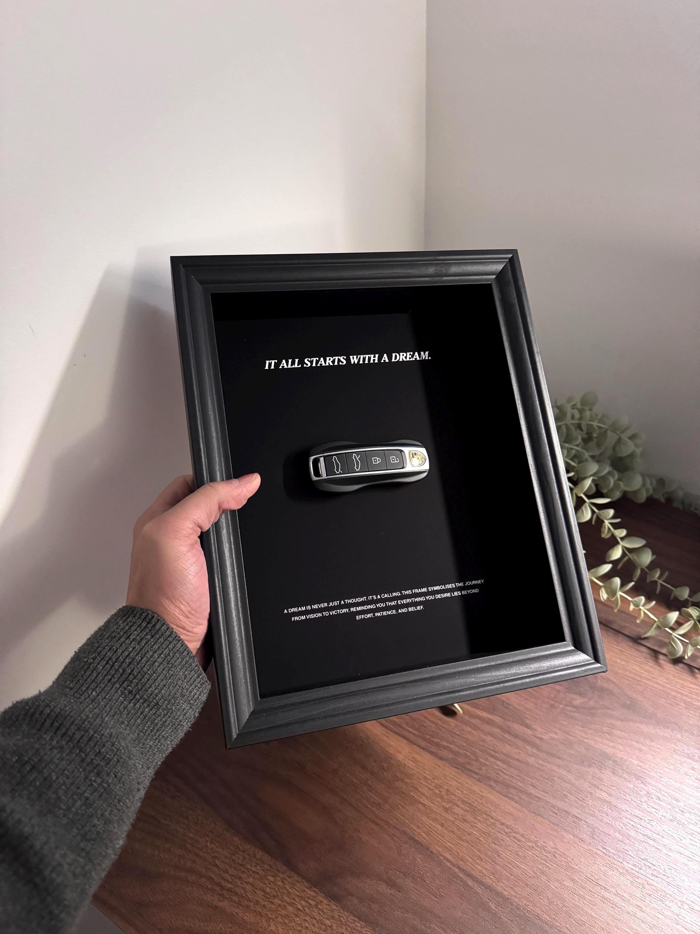 "It All Starts With A Dream" Frame - Porsche Edition