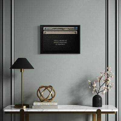 Invest in Yourself - Framed Poster (A3 Size)