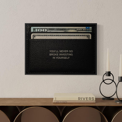 Invest in Yourself - Framed Poster (A3 Size)