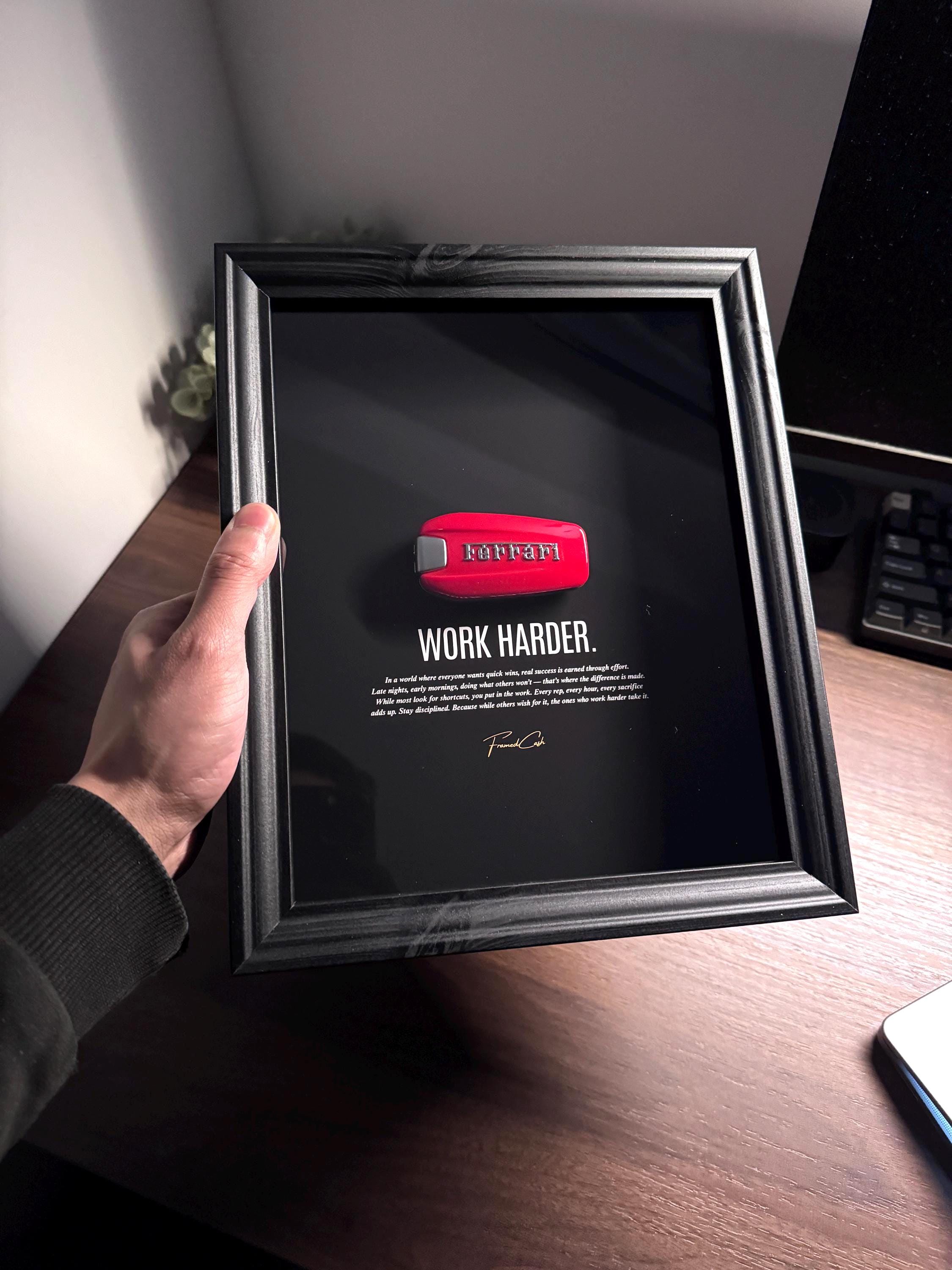 Ferrari Key – Work Harder Frame
