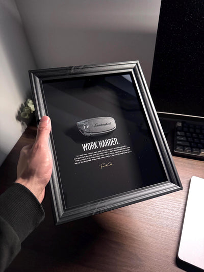 Lamborghini Key – Work Harder Frame