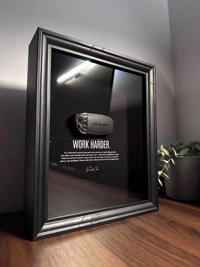 Lamborghini Key – Work Harder Frame