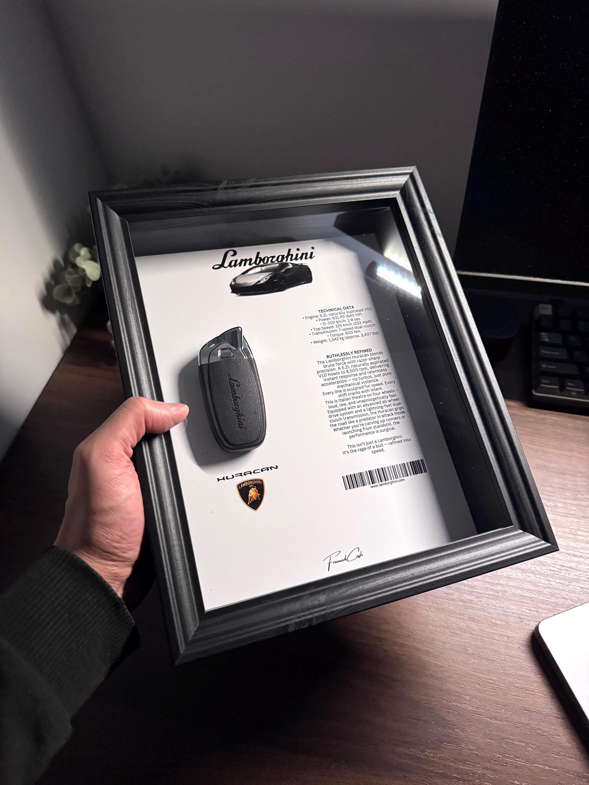 LAMBORGHINI HURACÁN Key display Frame – Spec Edition
