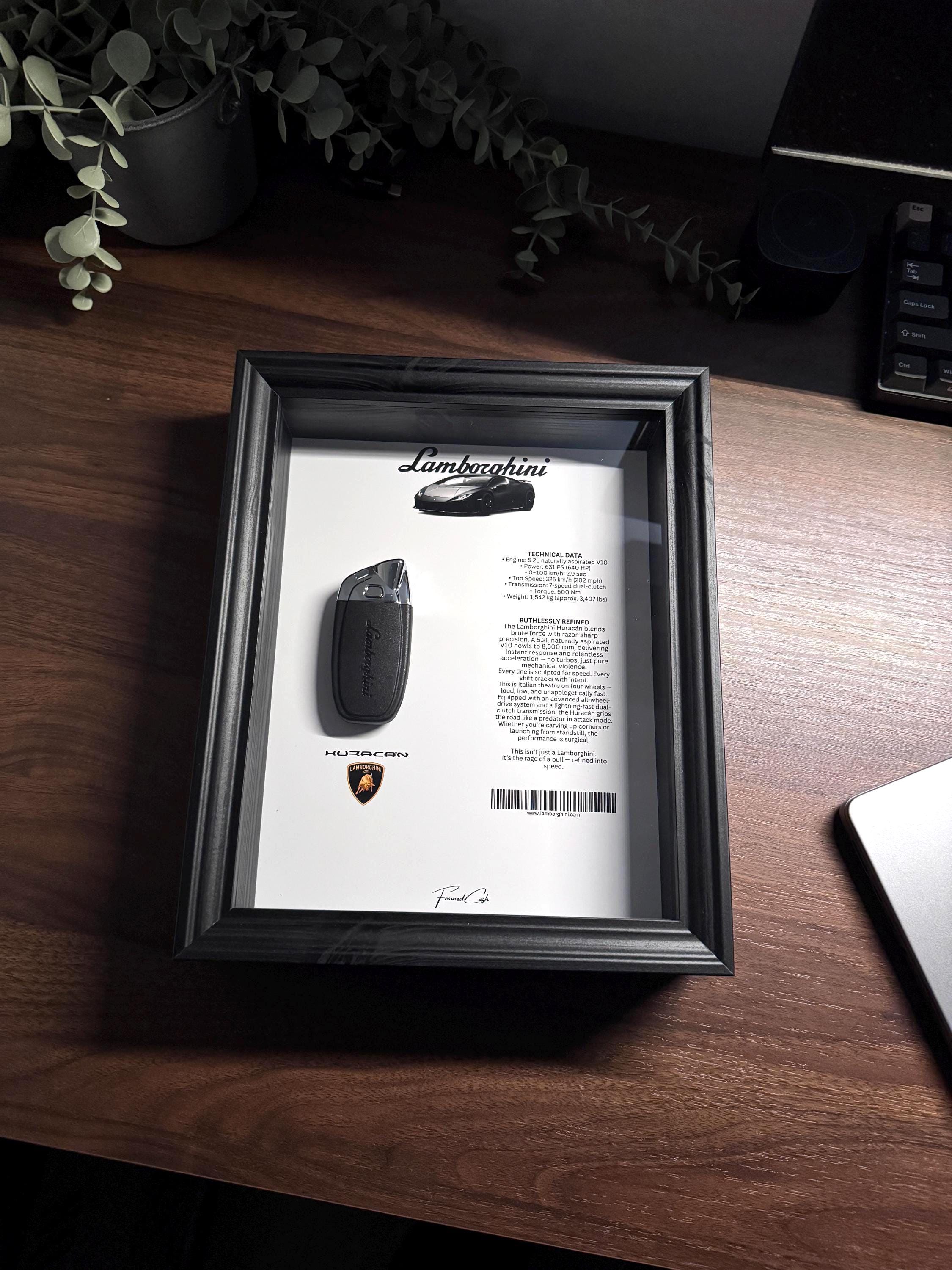 LAMBORGHINI HURACÁN Key display Frame – Spec Edition