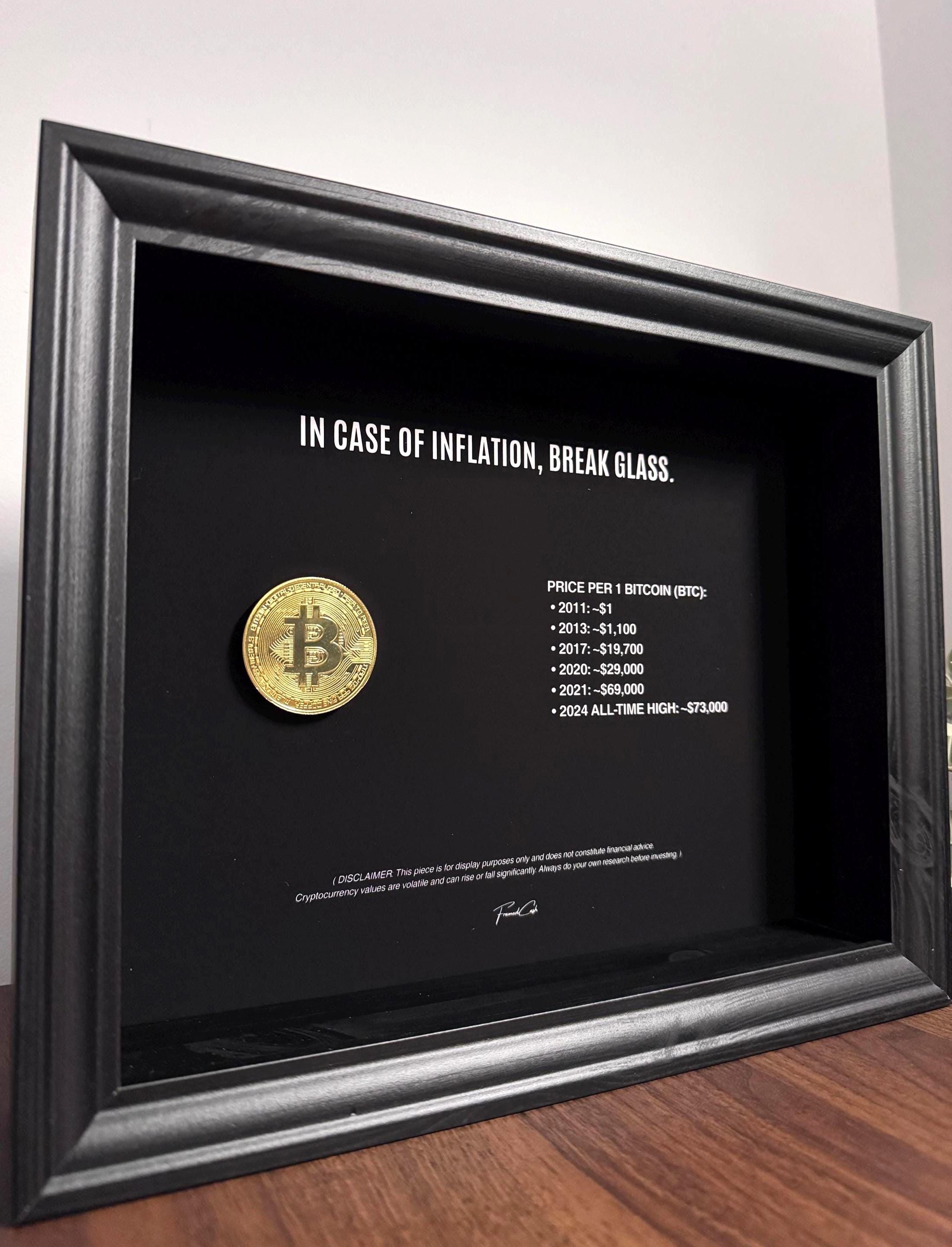 In Case of Inflation, Break Glass - Bitcoin Edition