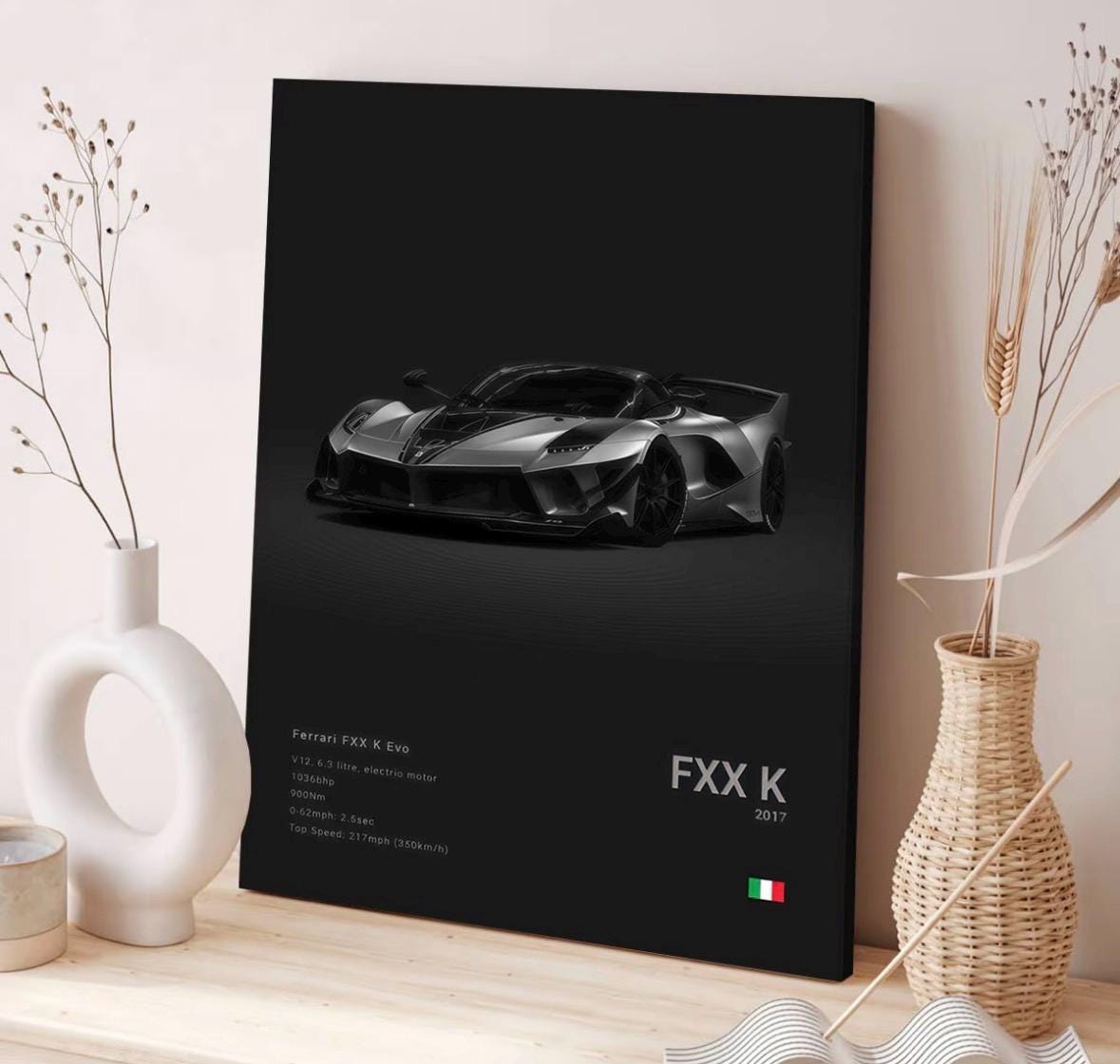 FXX K – Track-Bred Power - Wooden Canvas Poster