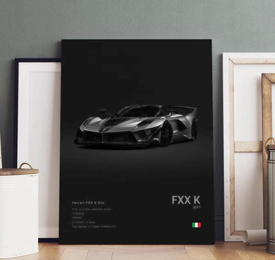 FXX K – Track-Bred Power - Wooden Canvas Poster
