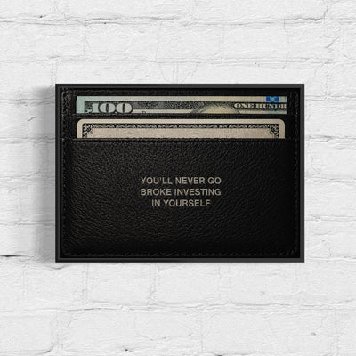 Invest in Yourself - Framed Poster (A3 Size)