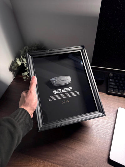 Lamborghini Key – Work Harder Frame