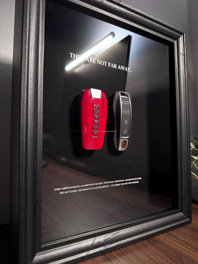 They are not far away - Ferrari & Porsche Key Display Frame