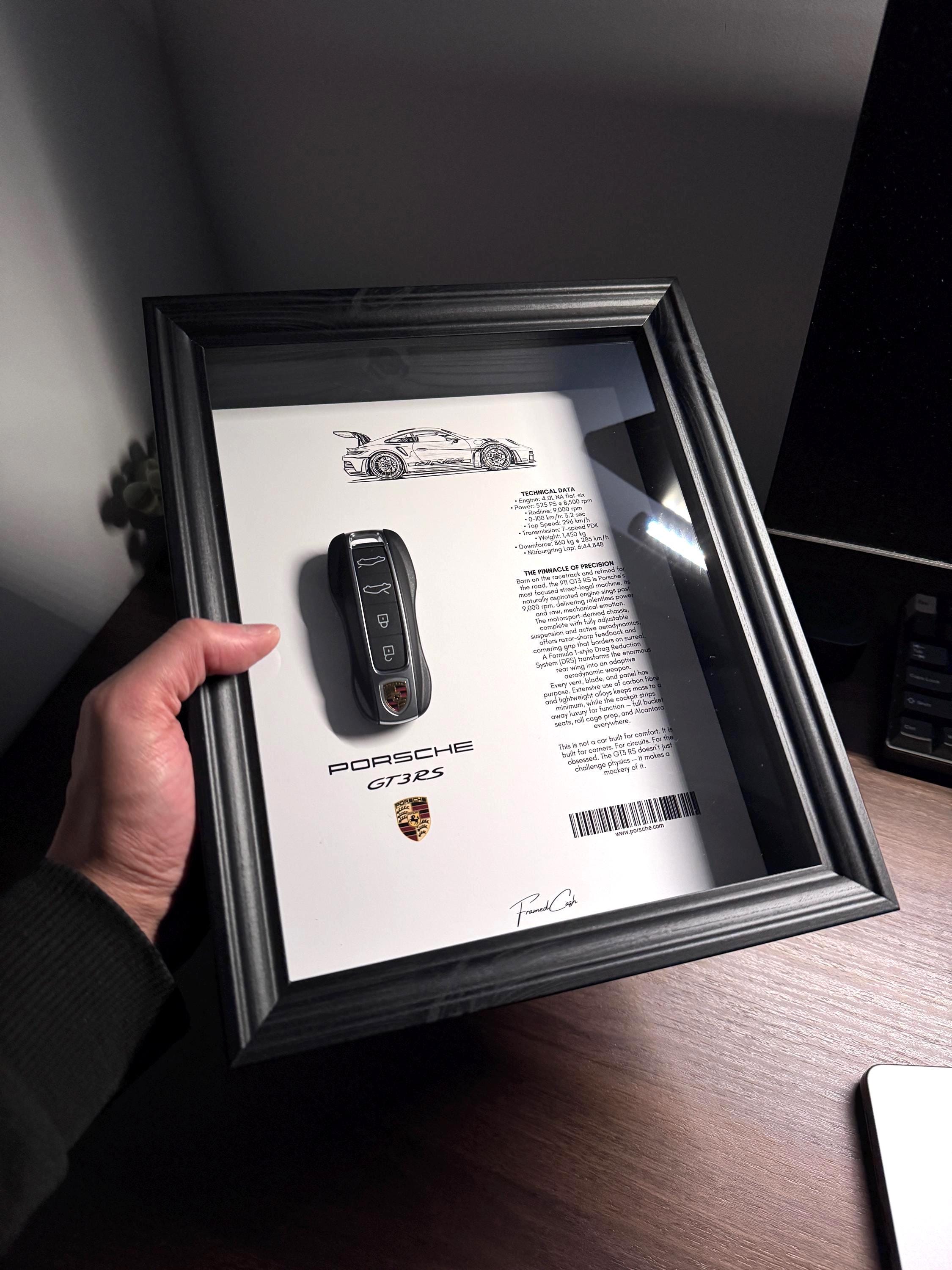 Porsche GT3 RS Key display Frame – Spec Edition
