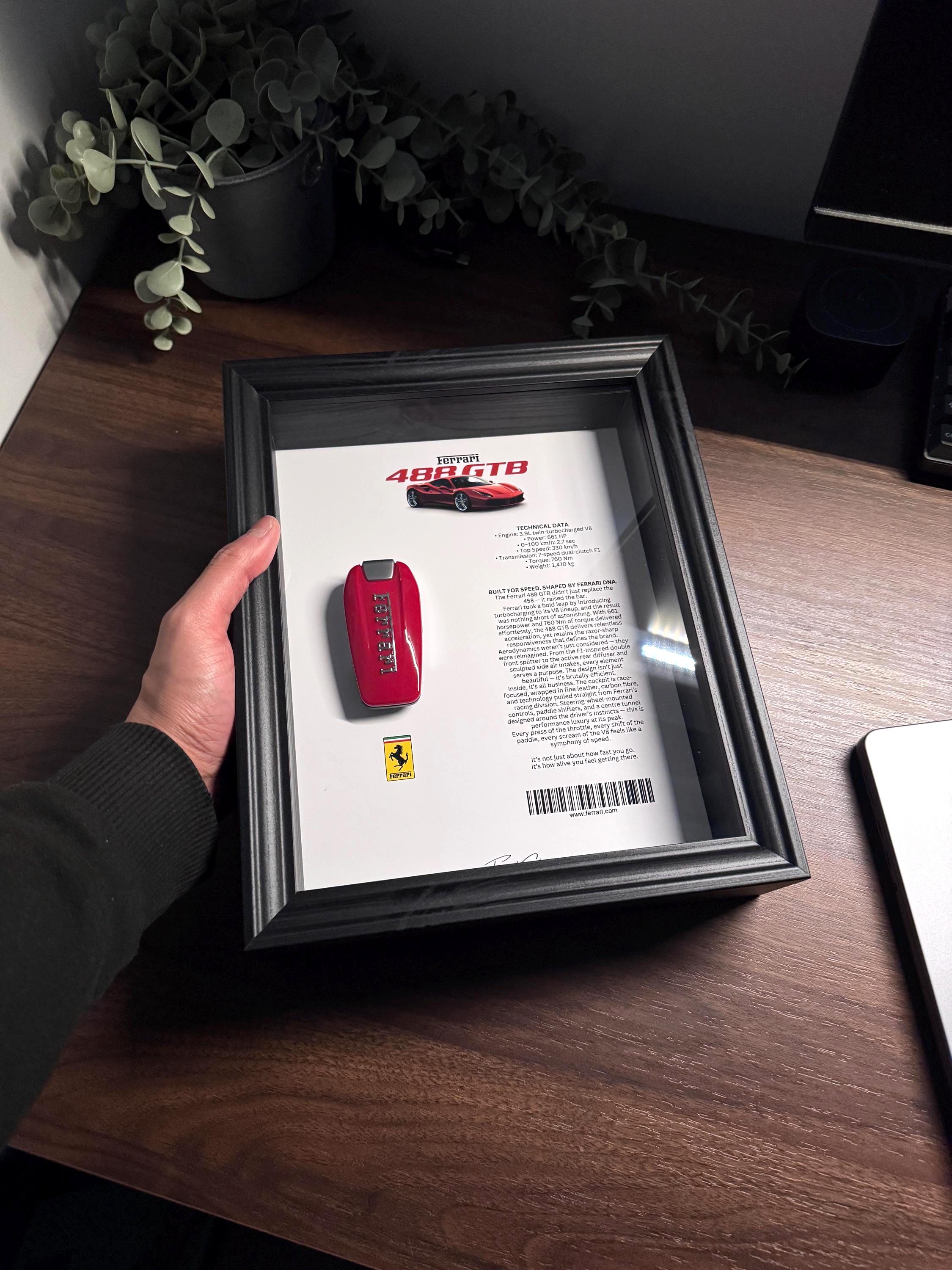 FERRARI 488 GTB Key display Frame – Spec Edition
