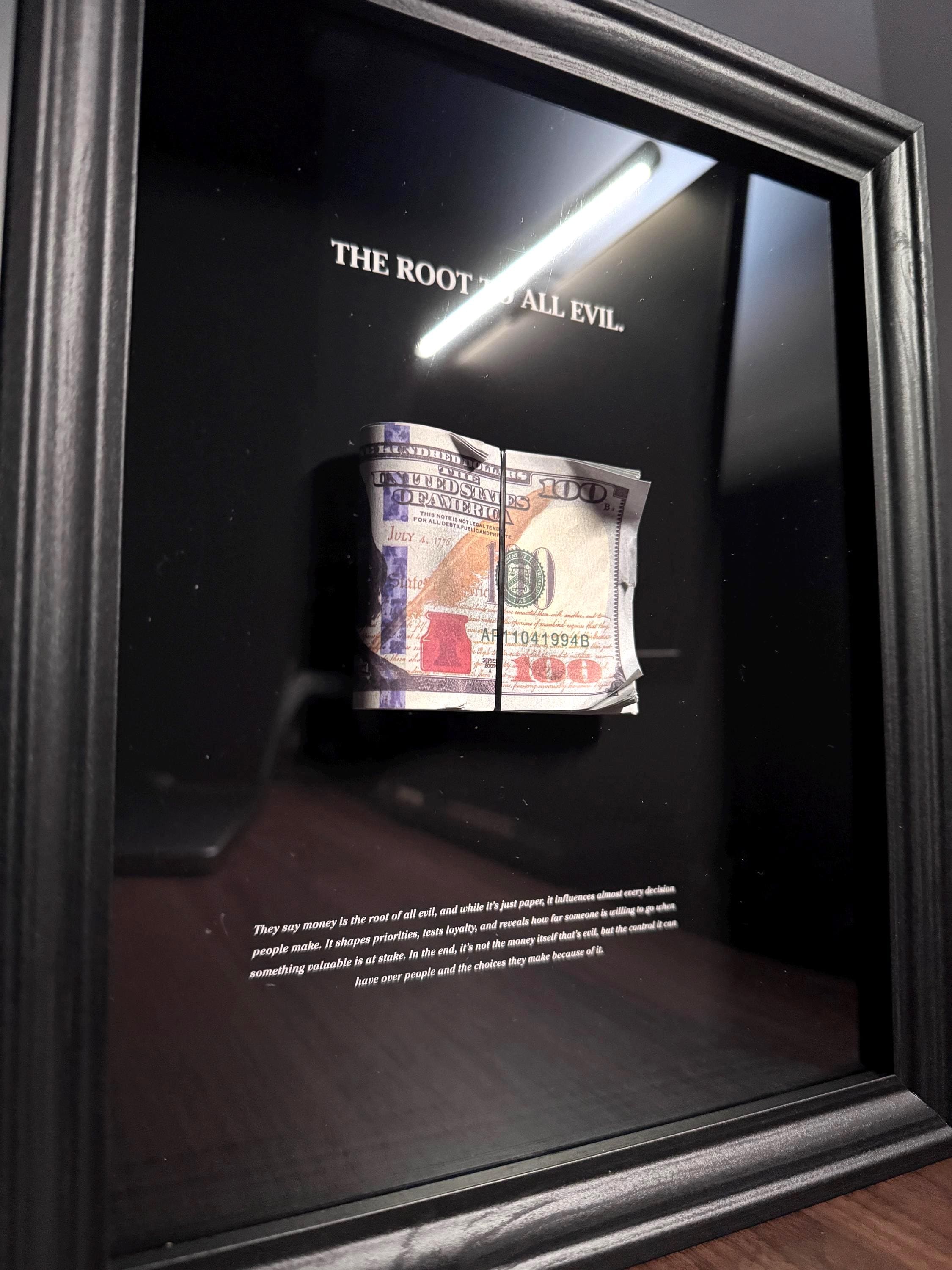 The Root To All Evil - Aged Money Stack