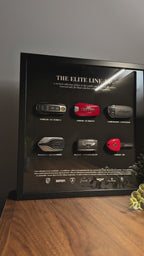 The Elite Line-Up | Luxury Supercar Keys Display