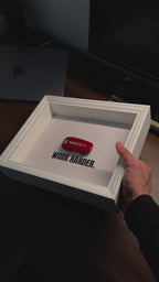 La Ferrari Key Frame – WORK HARDER (White)