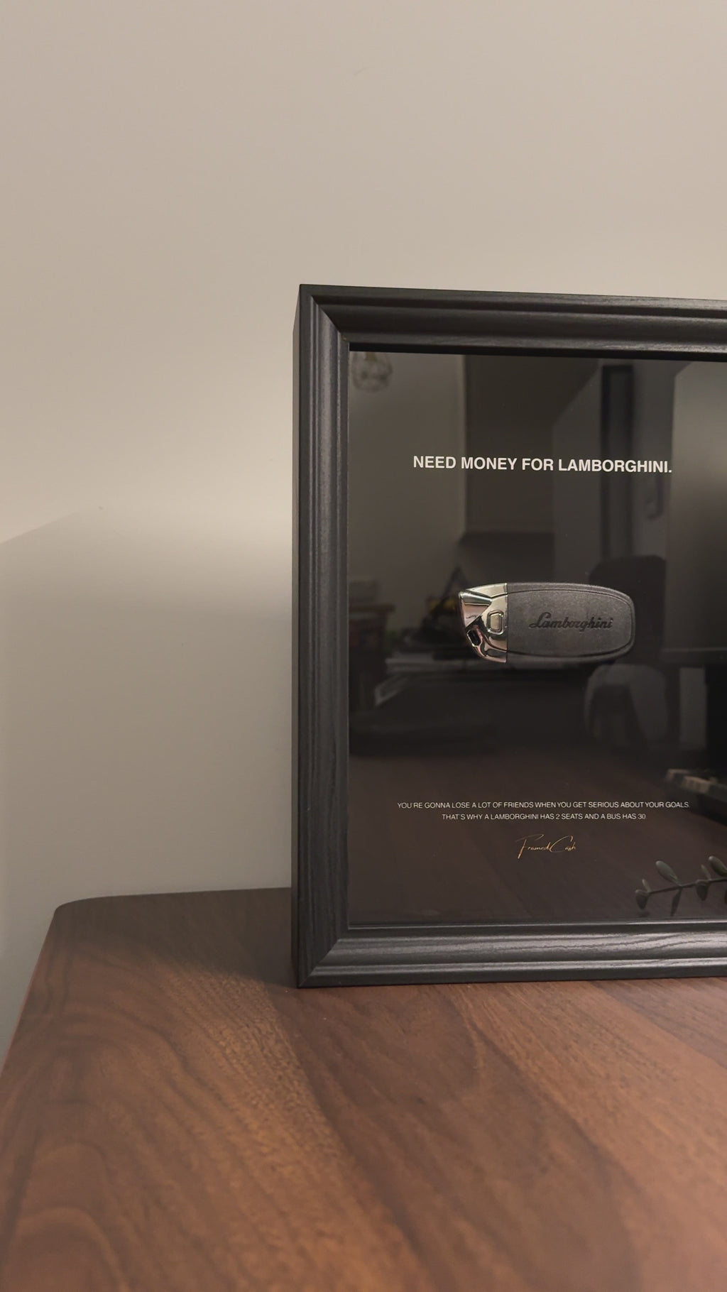 Need Money for Lamborghini | Motivational Lamborghini Key Frame